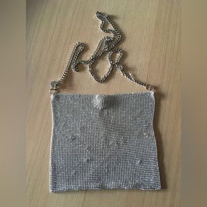 Kendall + Kylie rhinestone pouch